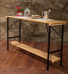 Stehtisch/Theke 200 cm x 60 cm x 110 cm