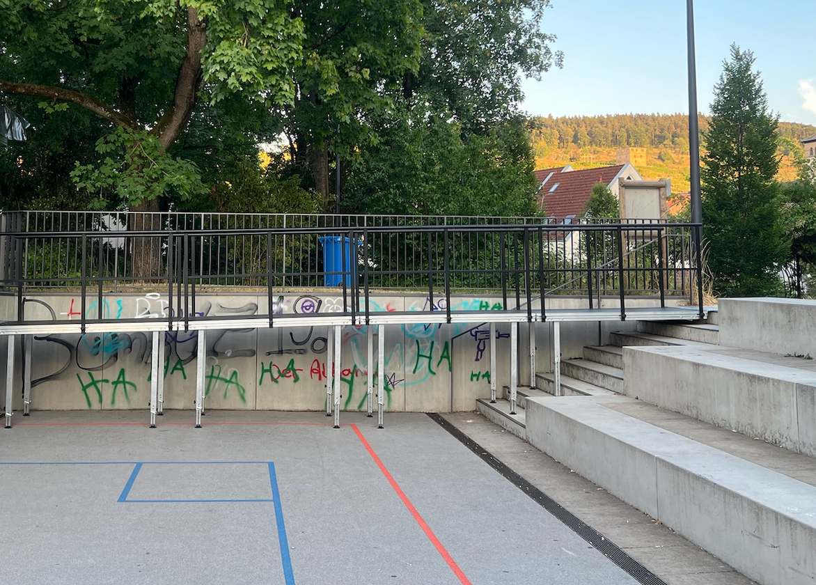 Bühnen Rampe Rollstuhlrampe – 3