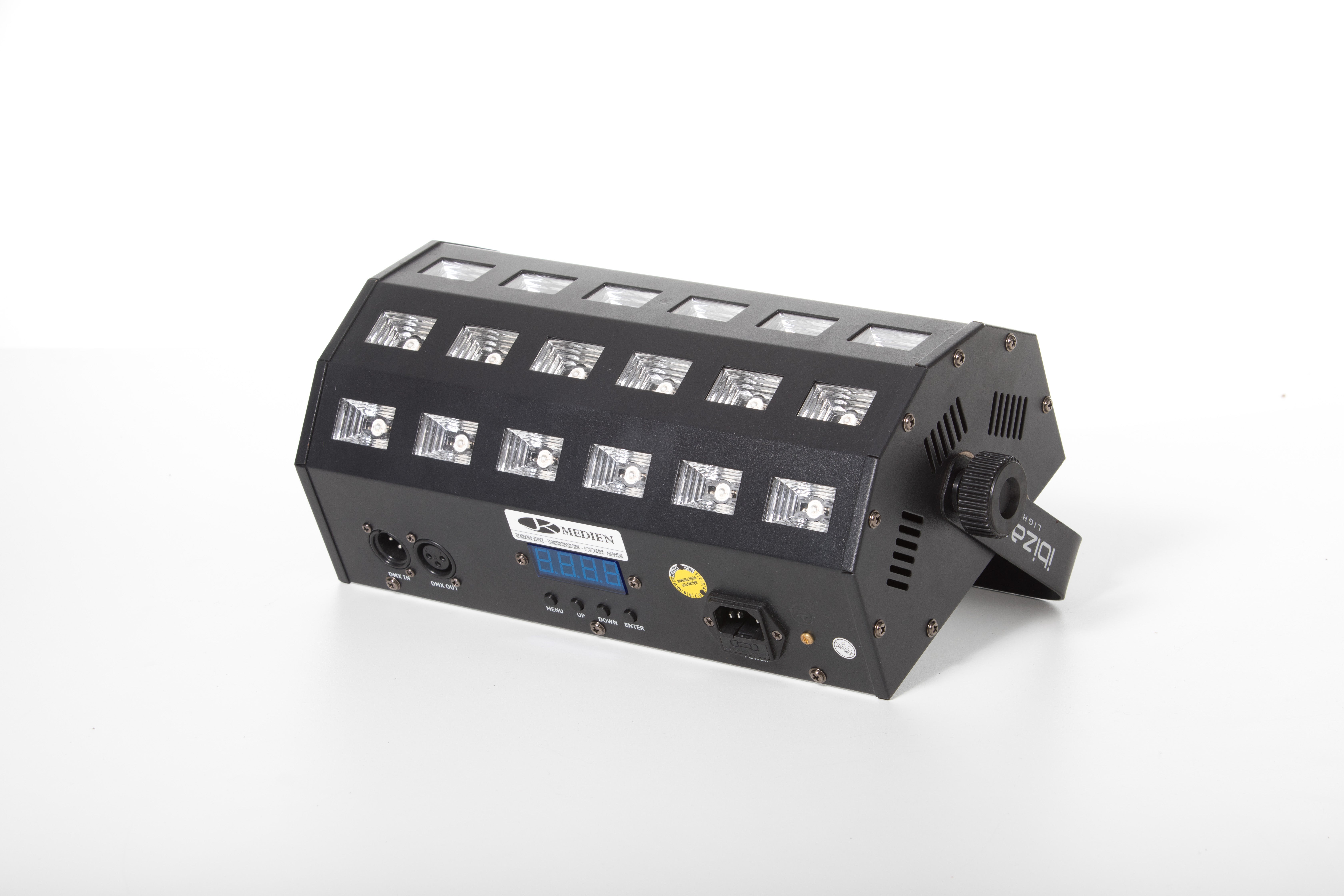 UV / Schwarzlicht / Licht / LED / Strahler / 72W / DMX / Ibiza LED-UV 24 – 2