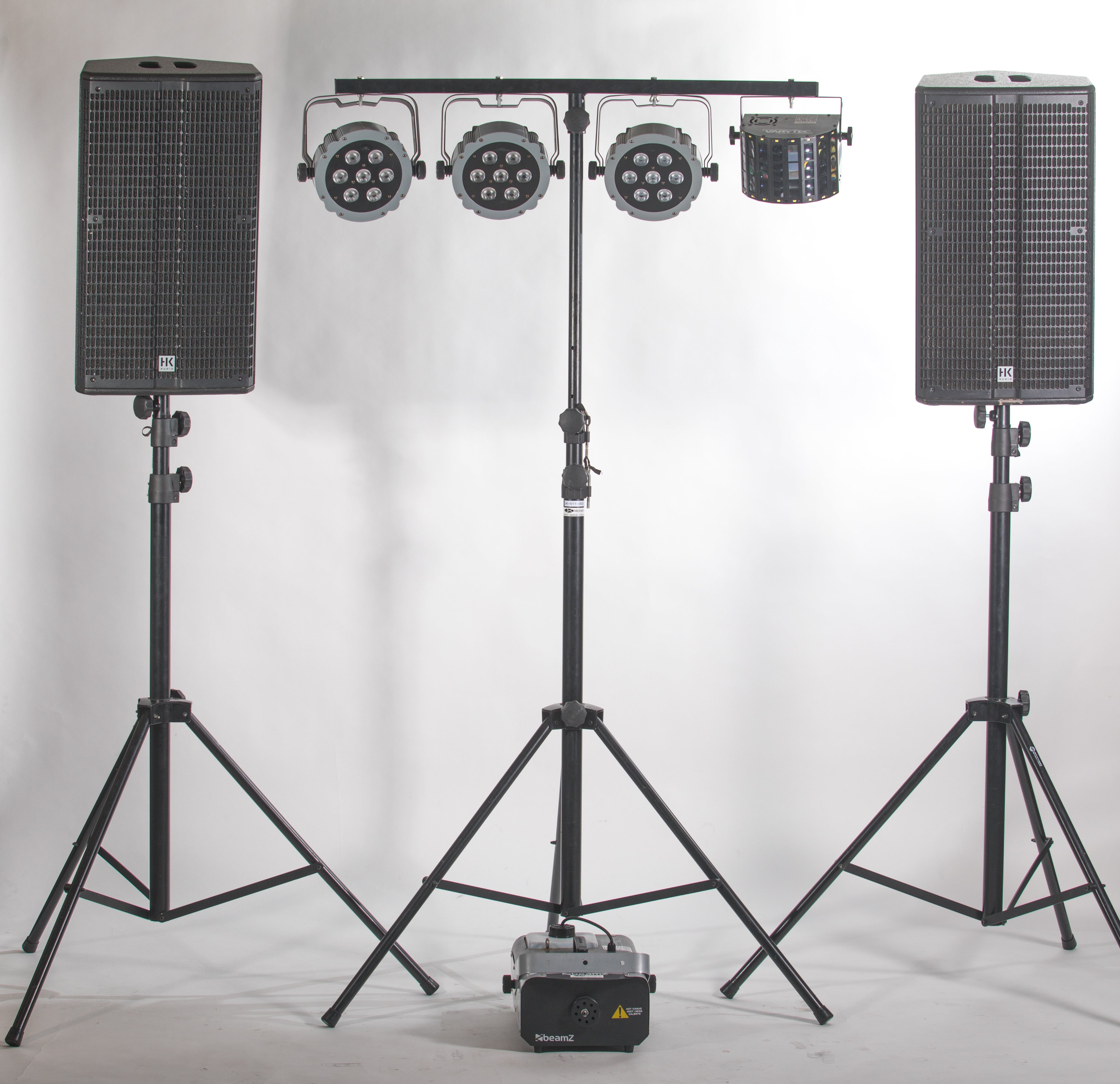 Partypaket M / Musikanlage / Lichttechnik / PA Anlage HK Audio
