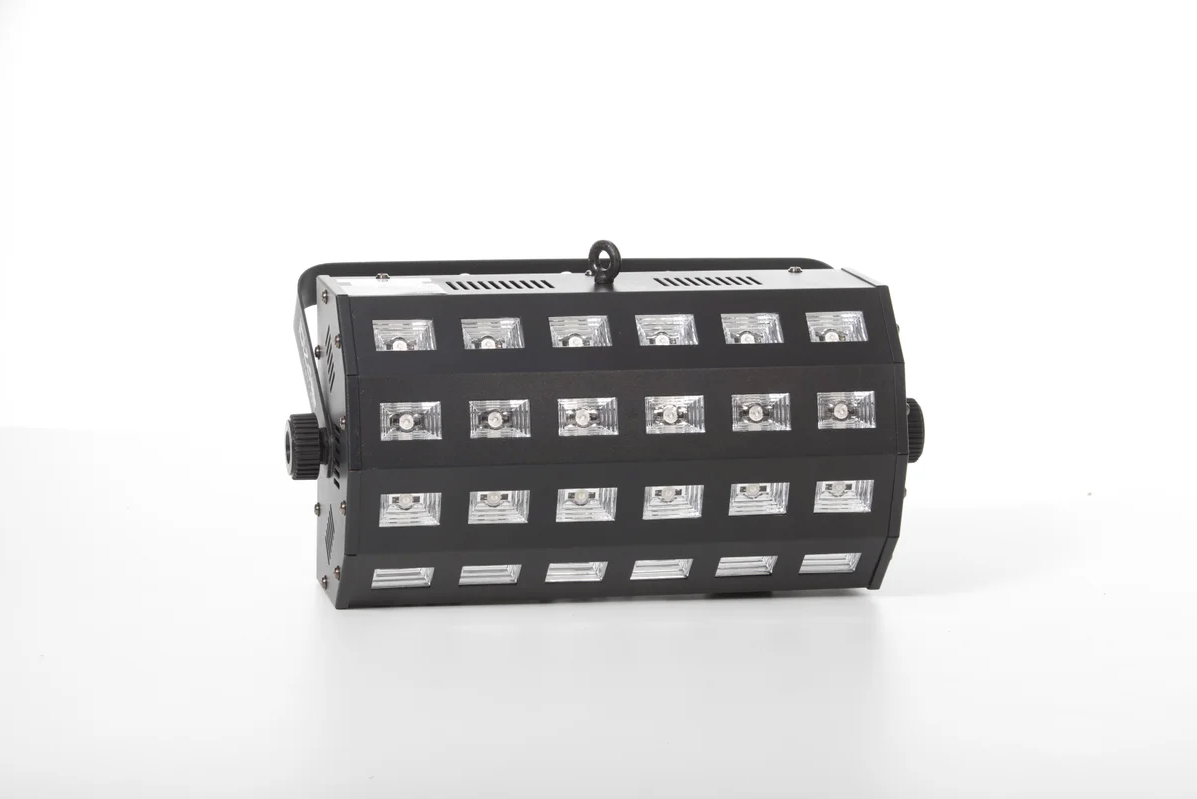 UV / Schwarzlicht / Licht / LED / Strahler / 72W / DMX / Ibiza LED-UV 24 – 3