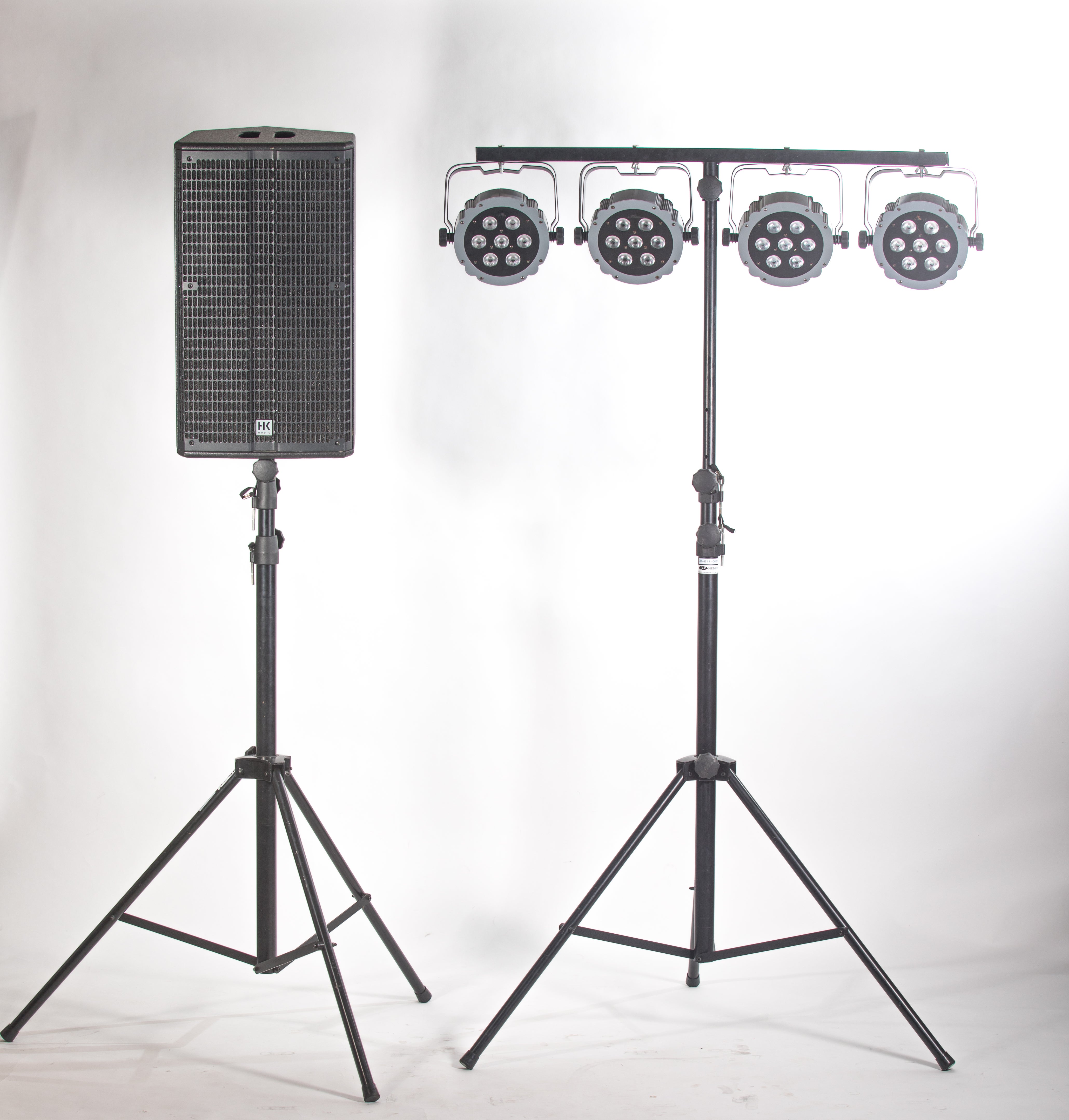 Partypaket S / Musikanlage / Lichttechnik / PA Anlage