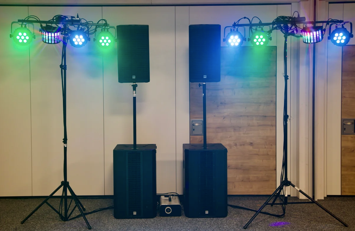 Partypaket L / Musikanlage/ Lichttechnik / PA Anlage / HK Audio Linear 5 – 2