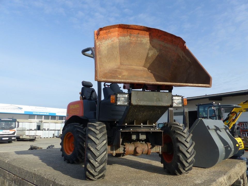 Baudumper Mobildumper Dumper mieten bei Bauma – für Aushub & Schutt – 3