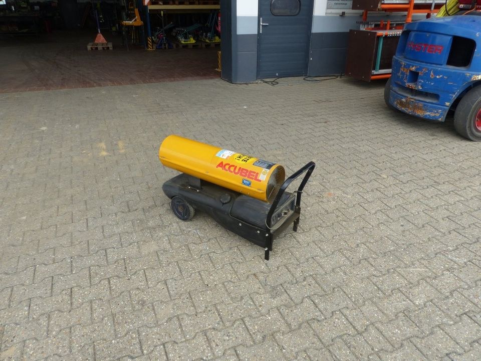 Heizturbine Dieselheizung mieten bei Bauma – trocken und warm – 3