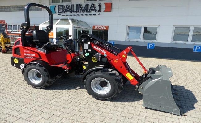 131 MiniRadlader 2t 300L einen Tag u Vers mieten bei Bauma