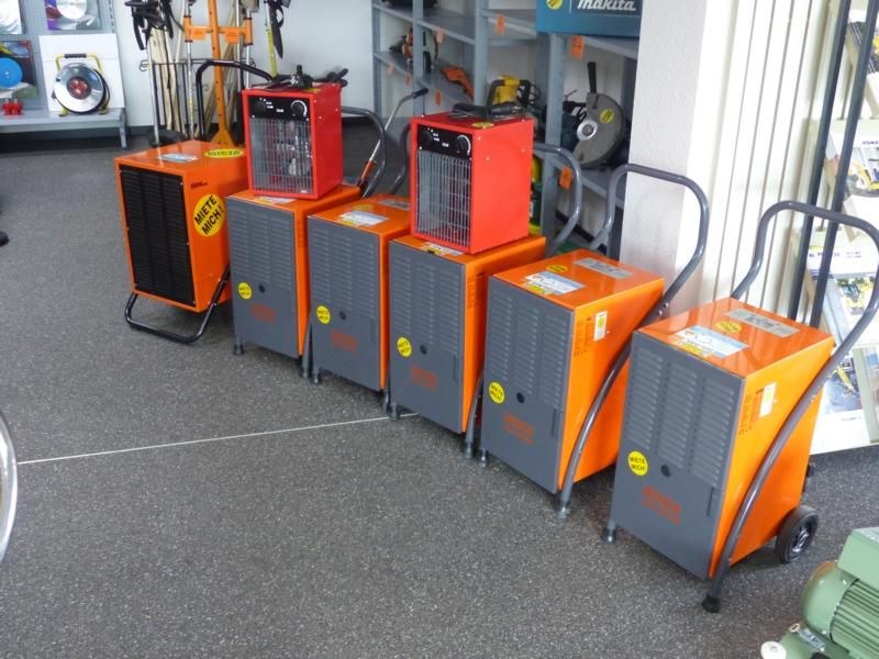 GK Kombi Bautrockner 300cbm Gebläse 3KW mieten bei Bauma