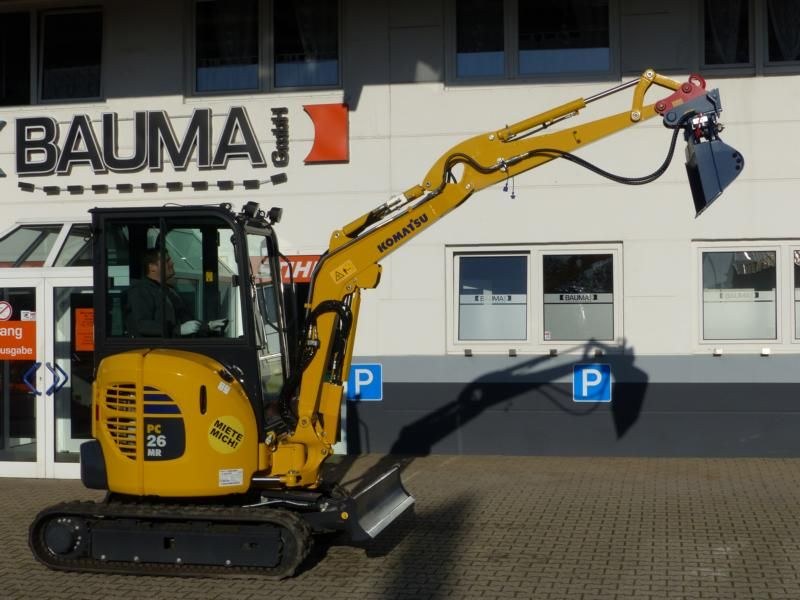 Gk Minibagger Komatsu Kettenbagger 2,6to mieten bei Bauma – 3