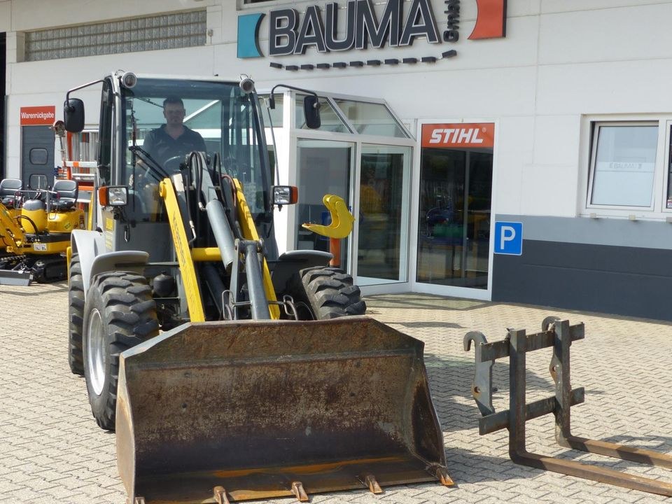 Radlader 5t 900L einen Tag u Vers mieten bei Bauma – 2