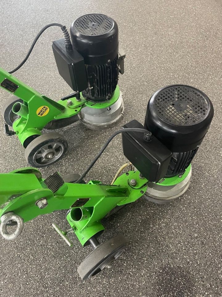 Fliesenkleber entfernen,Estrichschleifer mieten bei Bauma – 2