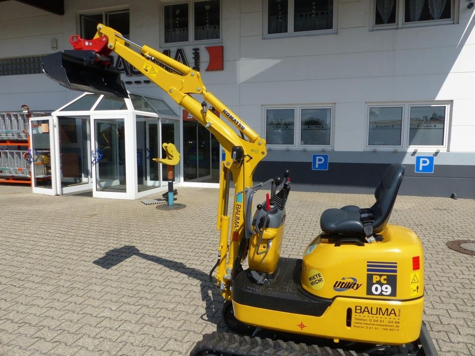 Minibagger 1,0to u Vers mieten bei Bauma – 3