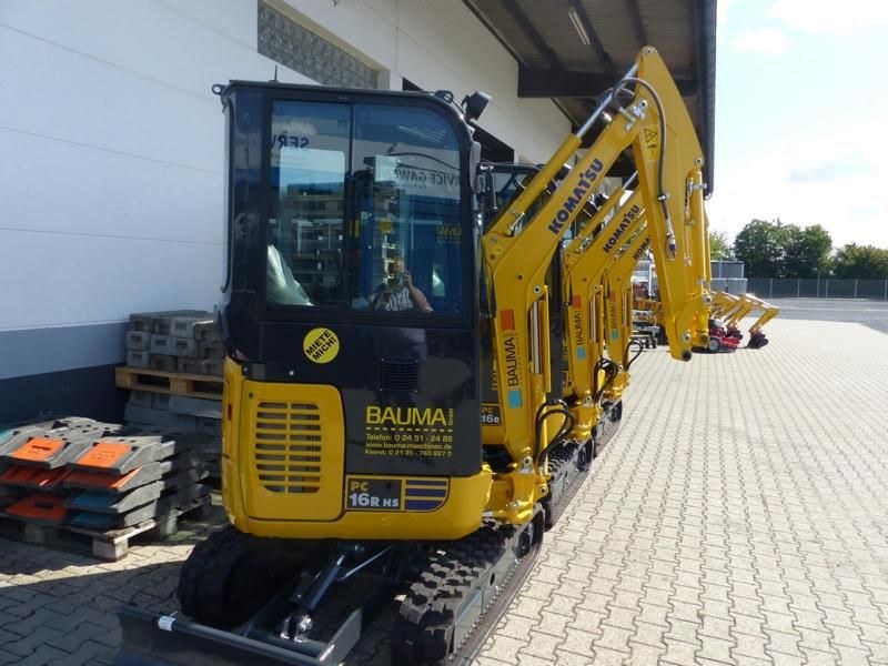 Minibagger 2,0to u Vers mieten bei Bauma – 2