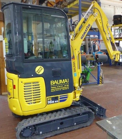 Minibagger 2,0to u Vers mieten bei Bauma – 2