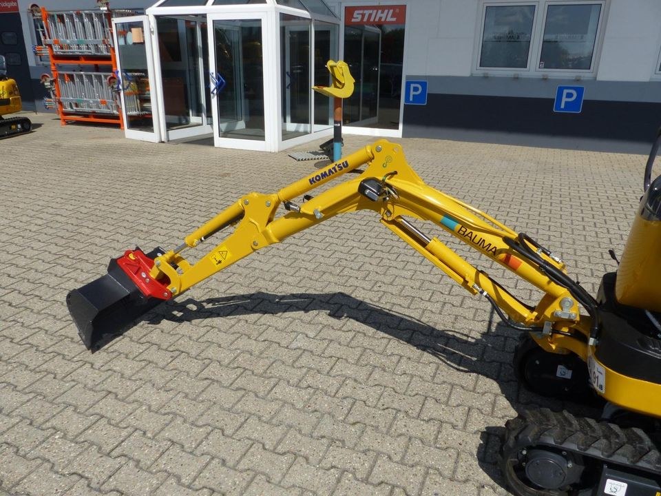 Minibagger 1,0to u Vers mieten bei Bauma – 4