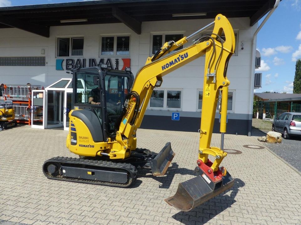 Minibagger 3,5to u Vers mieten bei Bauma