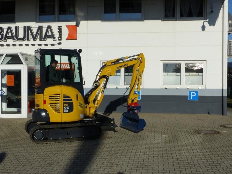 Gk Minibagger Komatsu Kettenbagger 2,6to mieten bei Bauma