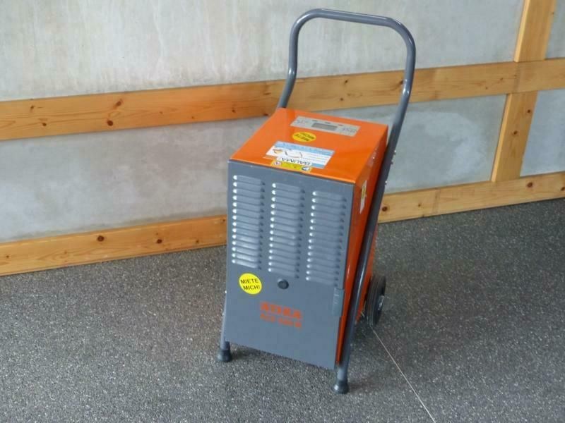 Bautrockner 300 cbm mieten bei Bauma – gegen Feuchtigkeit & Kälte