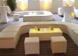 Sofa ''Bianco Viertelkreis''