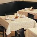 Tischdecke (280 cm rund, champagner)