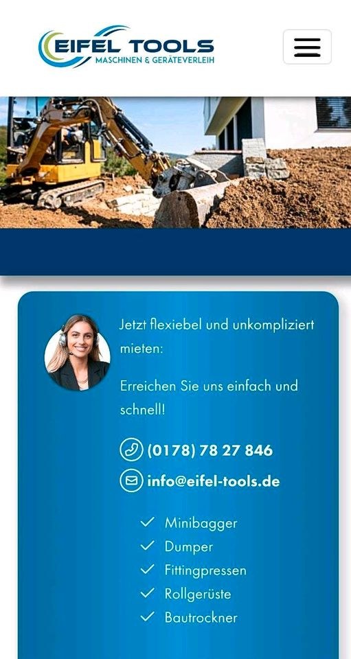 EIFEL TOOLS mieten in Bad Münstereifel – Profi-Werkzeug auf Zeit