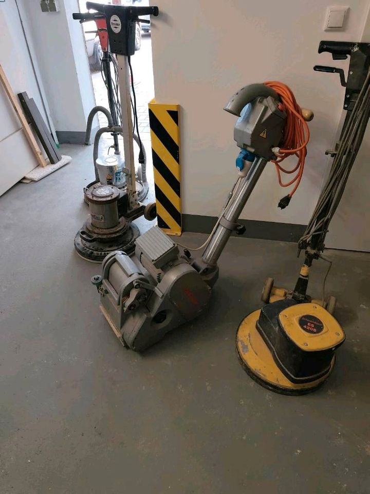 Parkettschleifmaschinen Bodenschleiftechnik mieten in Bad Münstereifel – 3