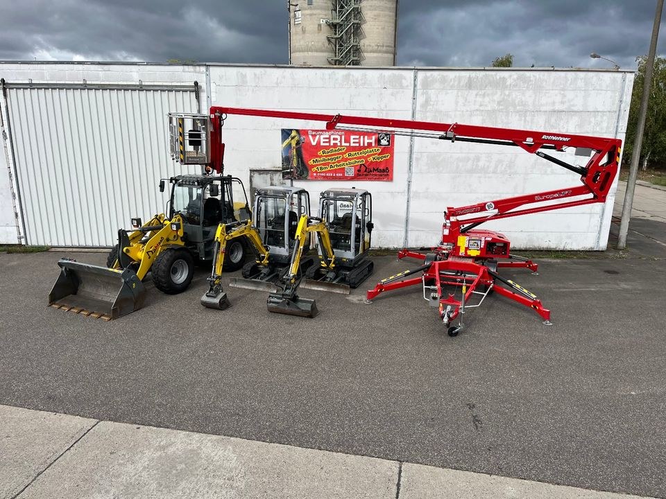 Minibagger Wacker Neuson ET18 EZ36 Baumaschinen mieten in Zehdenick