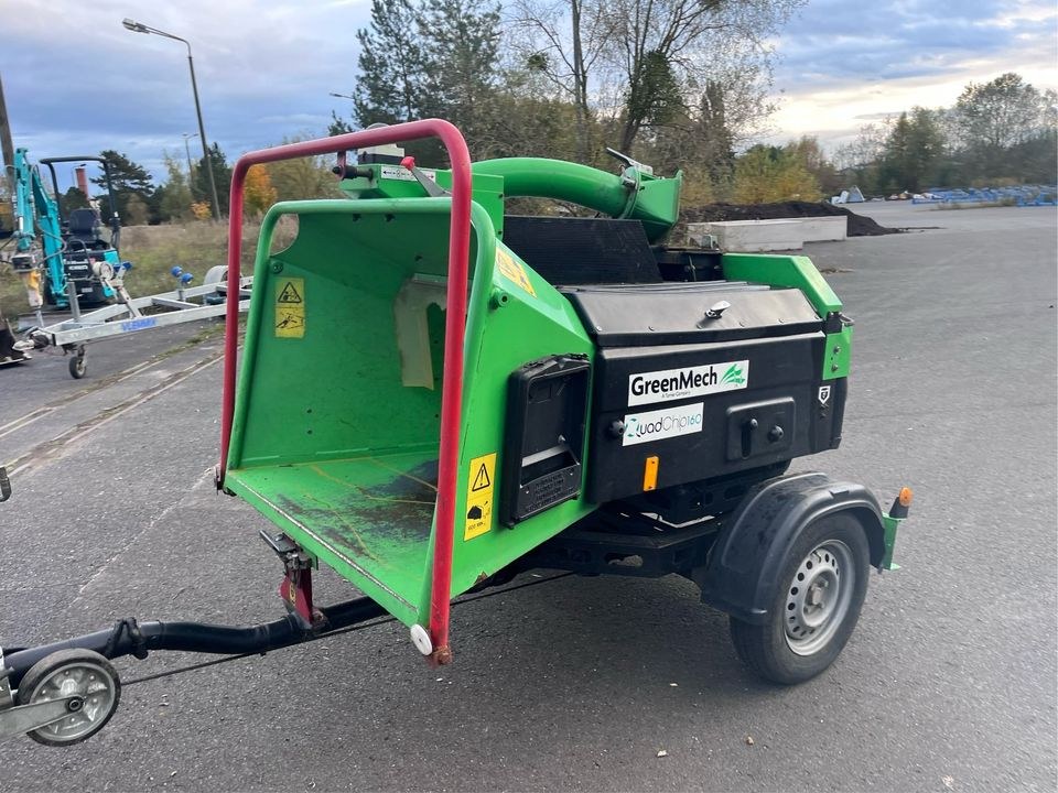 Schredder Häcksler Greenmech 160 Quadchip 16cm mieten in Zehdenick – 4