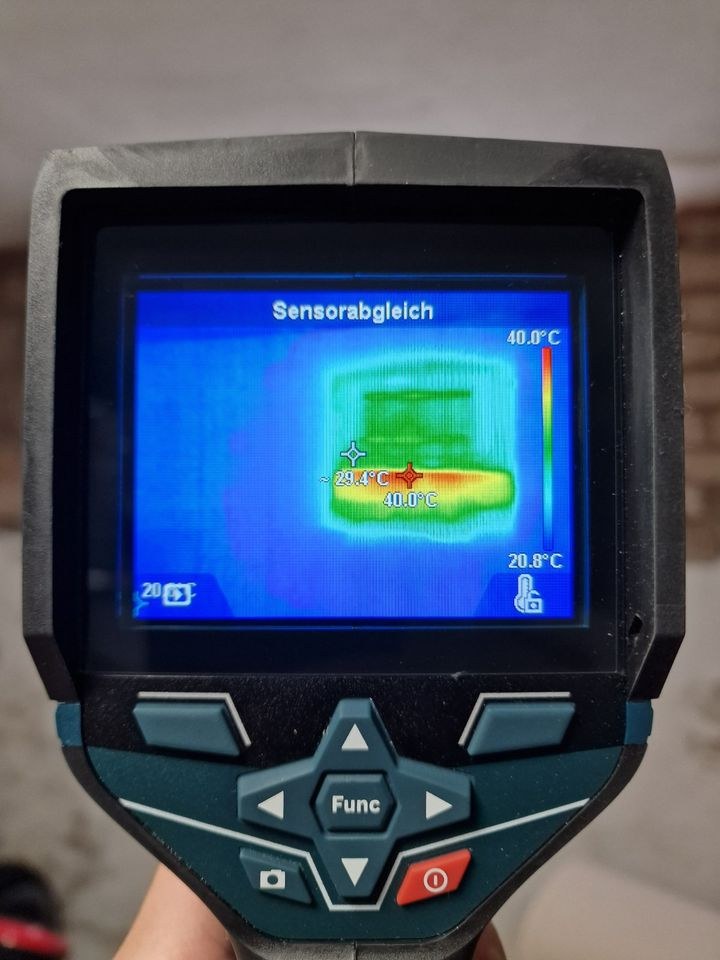 Wärmebildkamera Thermografie Profi Bosch GTC mieten in Dreieich
