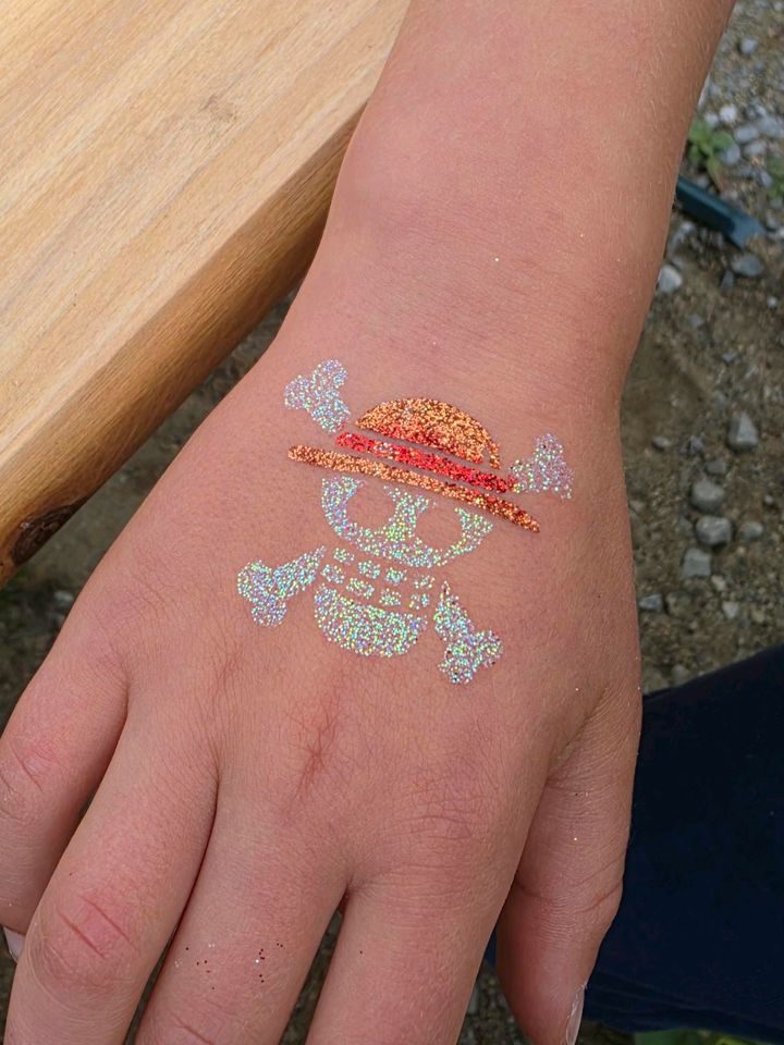 Glitzer-Tattoos mieten in Südharz – Kinderanimation mit Betreuung – 5