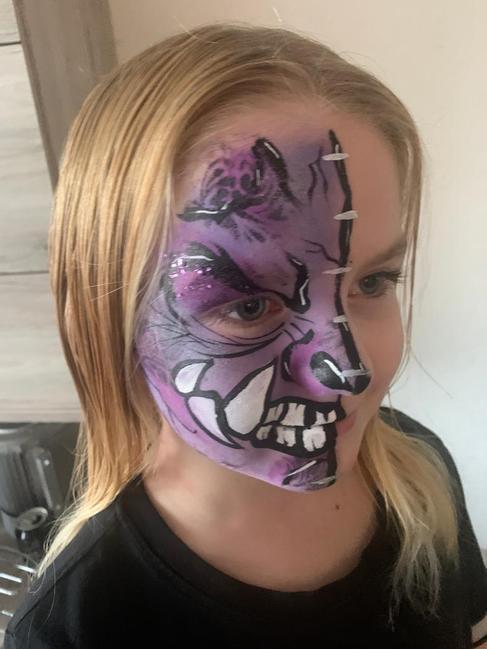 KINDERSCHMINKEN FACEPAINTING GLITZERTATOO
