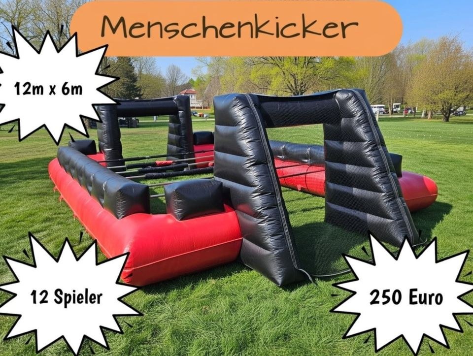 Rodeo Bullriding Hau Lukas Hüpfburg Boxautomat mieten in Tottleben – 4