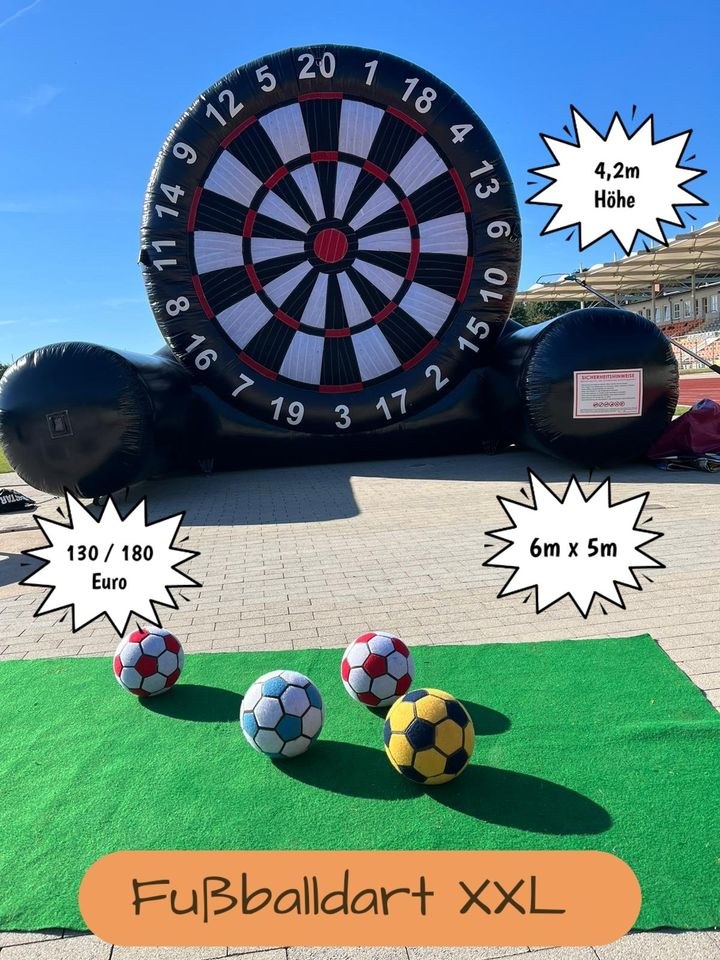 XXL Fußballdart Fußball Dart,Hüpfburg mieten in Tottleben