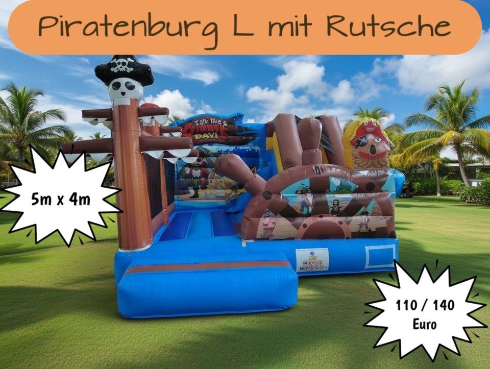 Hüpfburg Piratenschiff mehr mieten bei Vermietung Flachsbarth – 2