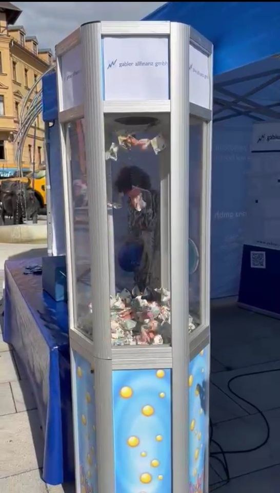 Cashbox Wirbelbox Wirbelwindbox Gewinnspiel mieten in Tottleben