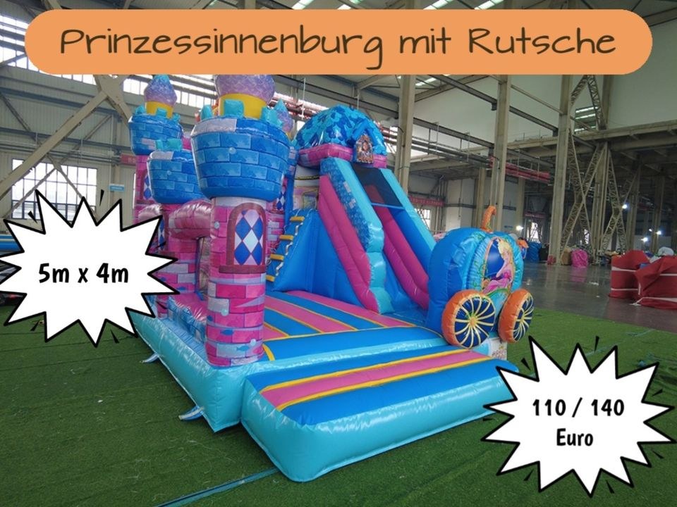 Hüpfburg Multiplay Rutsche Kindergeburtstag mieten in Tottleben – 4