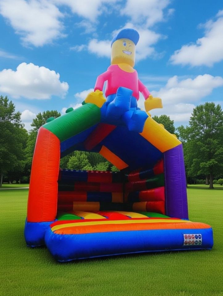 Hüpfburg Superblocks Multiplay mieten bei Vermietung Flachsbarth