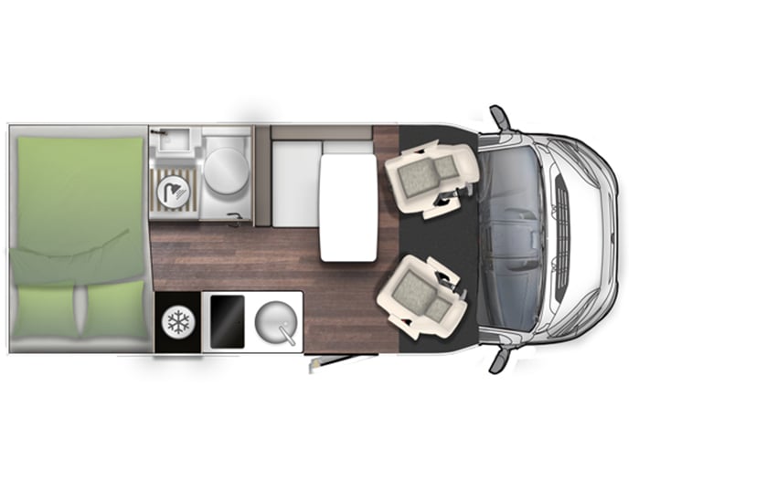 S2 - Slim Star – Wohnmobil mieten in Vogelsdorf (bei Berlin) – 2