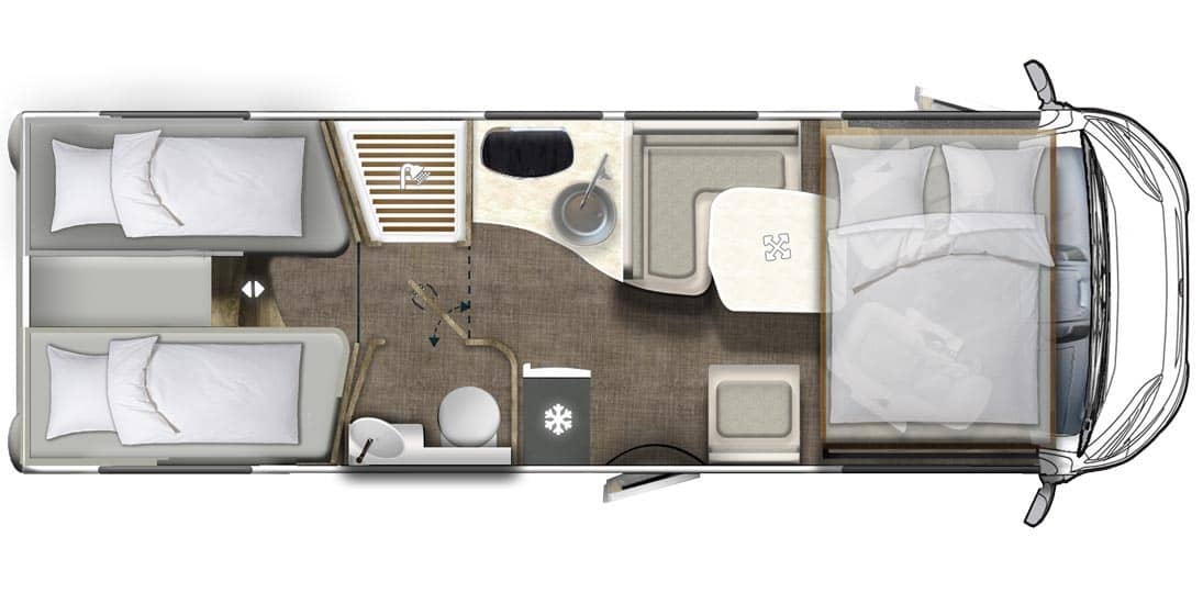 L1 - Luxury Star – Wohnmobil mieten in Hilden – 2
