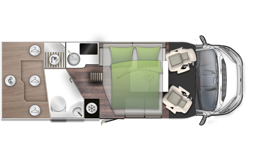 S3 - Slim Tourer – Wohnmobil mieten in Vogelsdorf (bei Berlin) – 2