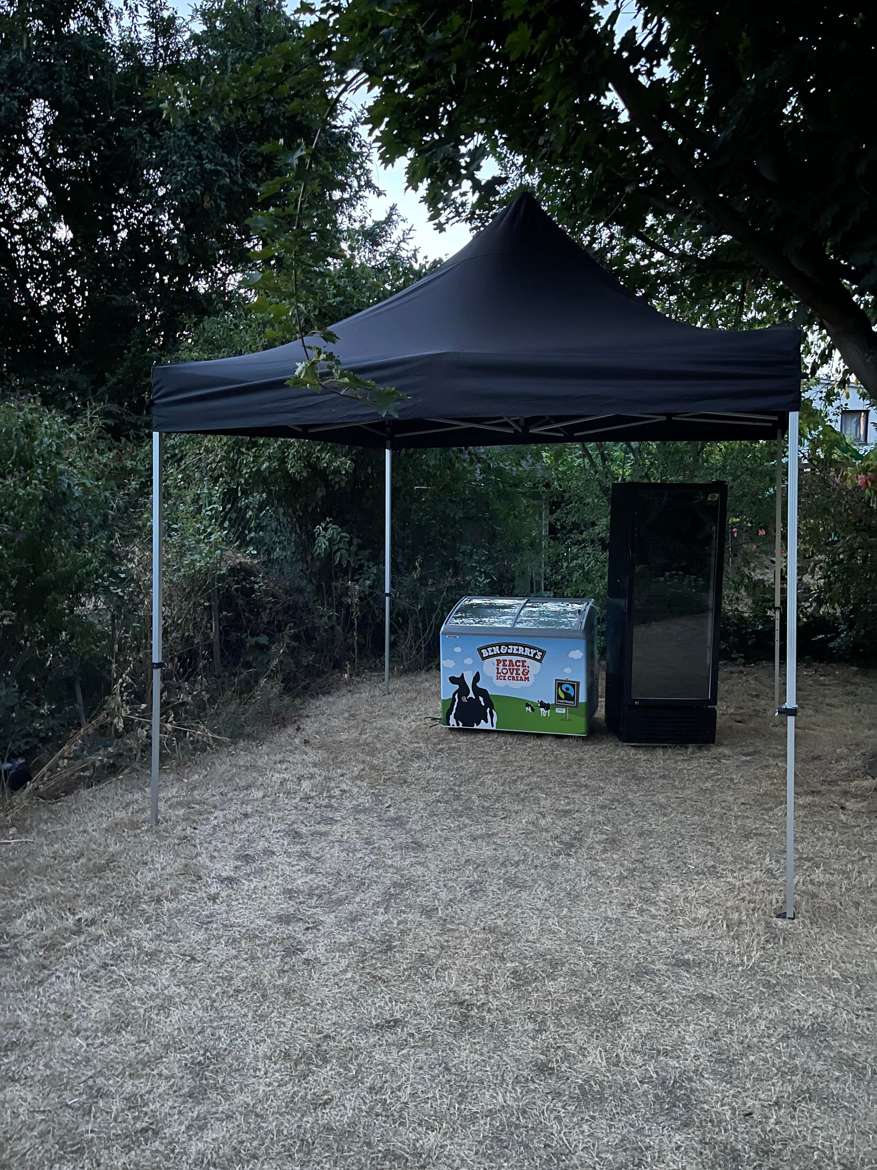 3 x 3 m Pavillon Partyzelt Falt Zelt – 2