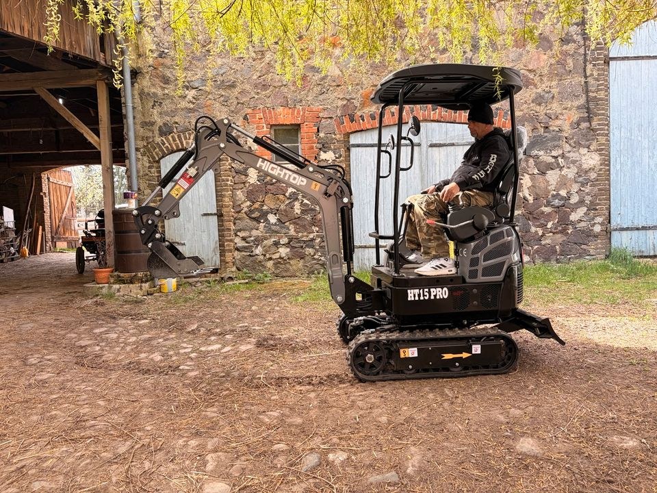 Minibagger mieten in Rehfelde – für Garten, Einfahrt & Fundament