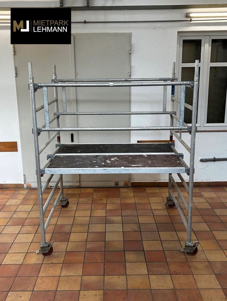 Rollgerüst Fahrbares Gerüst Arbeitsplattform mieten in Waigolshausen – 3