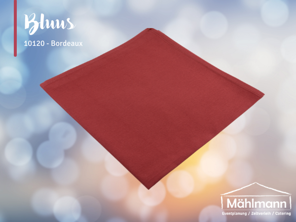 Stoffserviette/ Mundserviette - Baumwolle - viele verschiedene Farben, z.B. Champagnerfarben - 50x50cm - Hochzeit & Event - Versand – 3