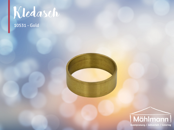 Serviettenring - Gold - Edel - Hochzeit & Event - Versand – 2