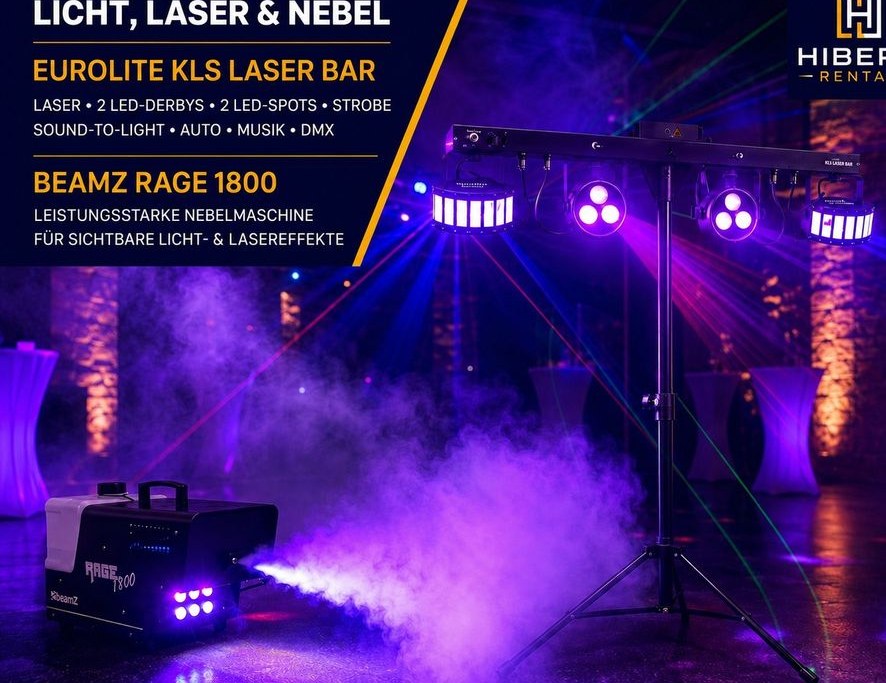 PARTYLICHT mieten bei Hibert Rental – Party-Sound – 2