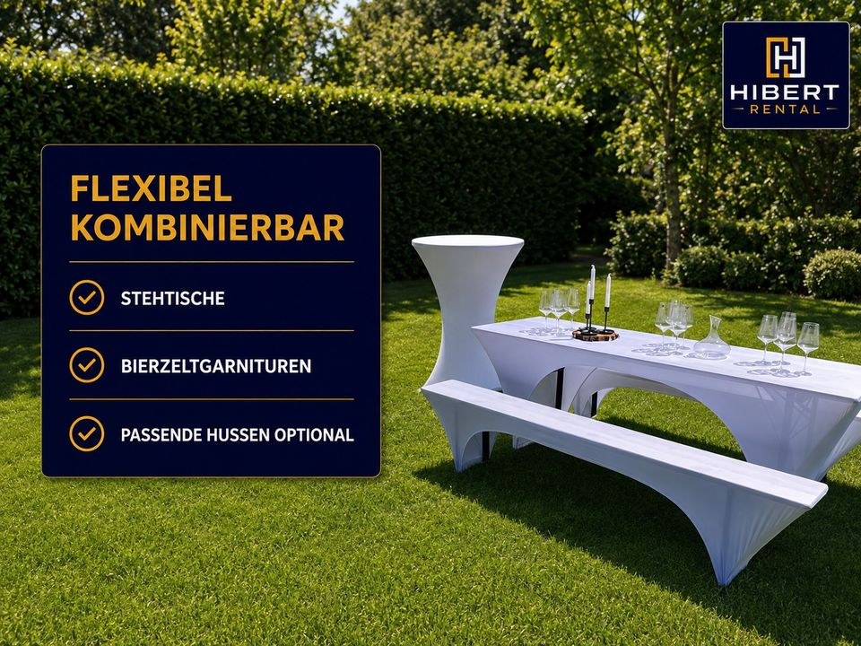 1 STEHTISCHE 80CM mieten bei Hibert Rental – für Empfang & Party – 3