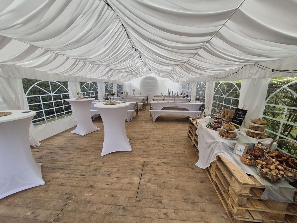 PARTYZELT 5x10 DACHHIMMEL mieten bei Hibert Rental – für jedes Wetter – 3