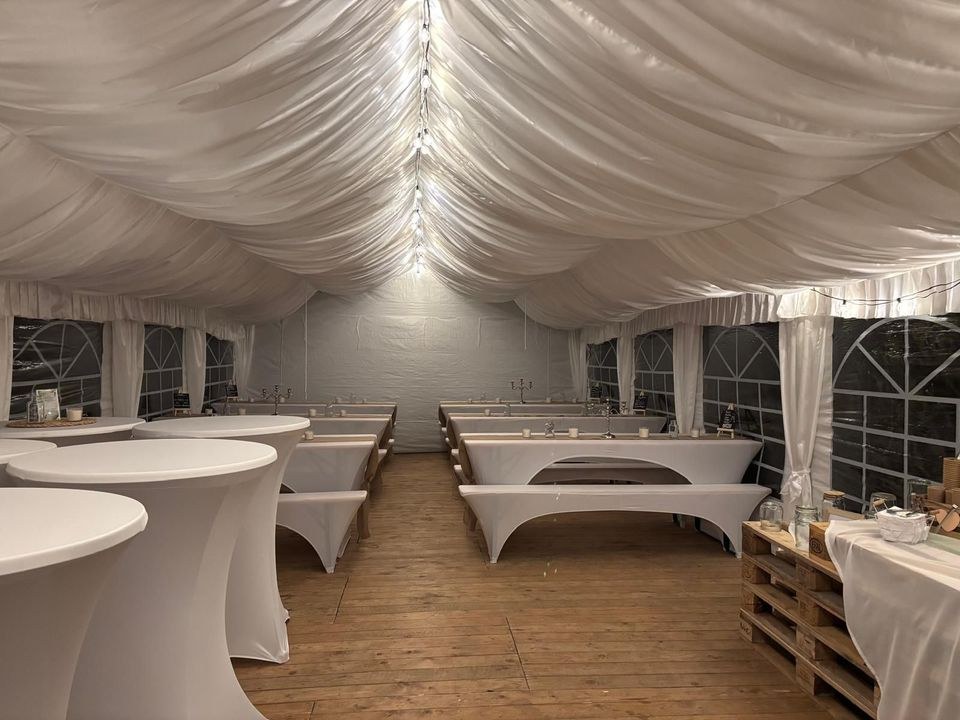 PARTYZELT 5x10 DACHHIMMEL mieten bei Hibert Rental – für jedes Wetter – 4