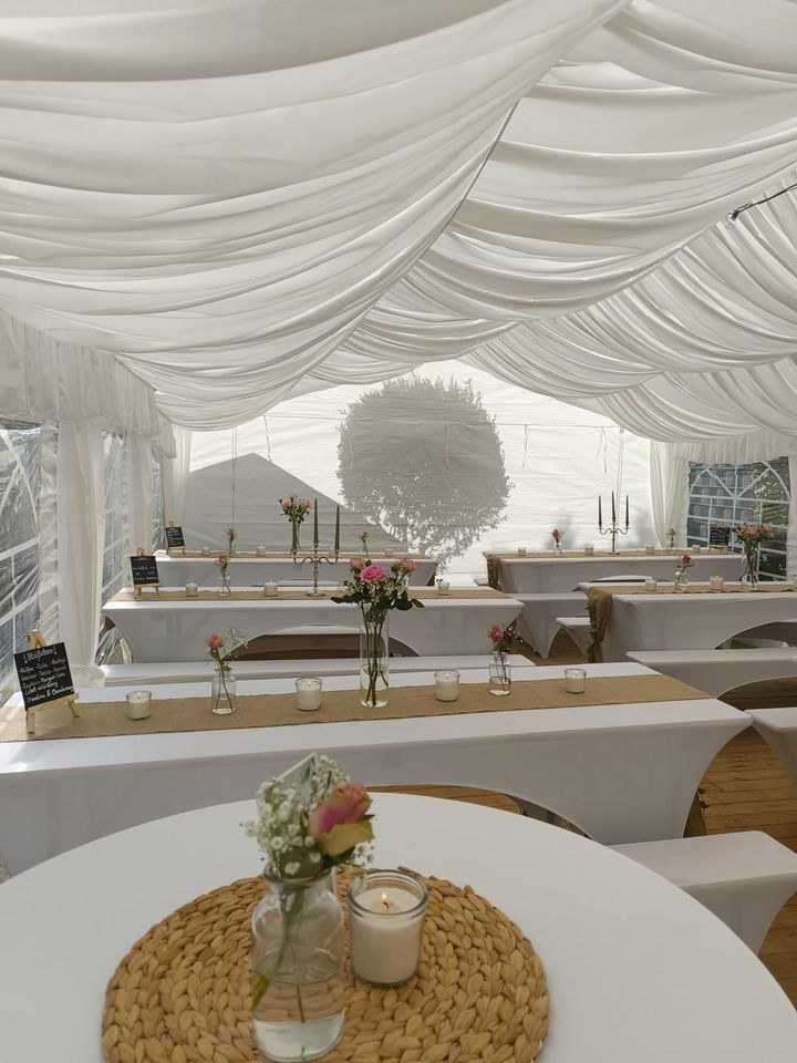 PARTYZELT 5x10 DACHHIMMEL mieten bei Hibert Rental – für jedes Wetter – 2
