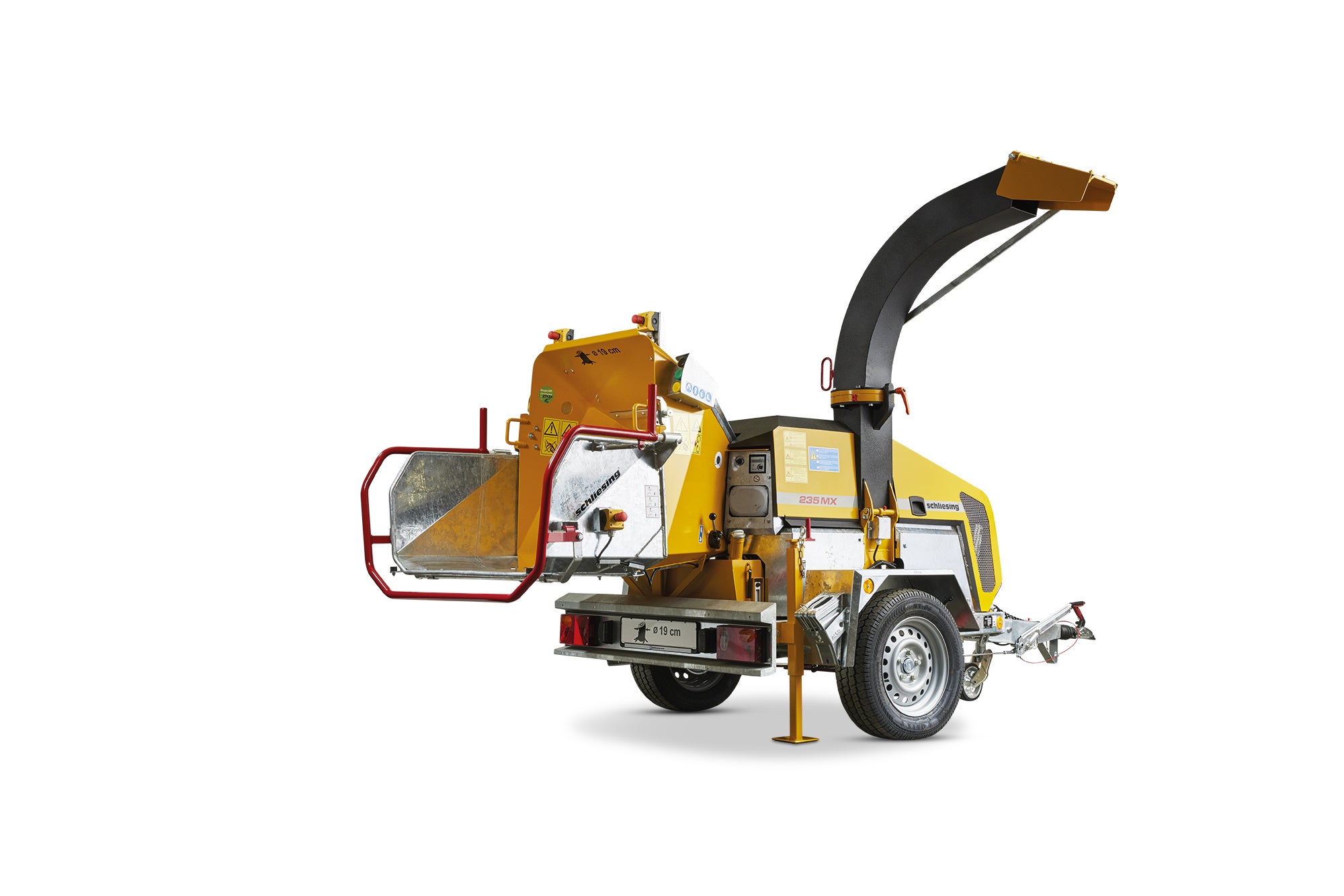 Holzhacker Häcksler bis19cm Stammholz, Diesel – 4